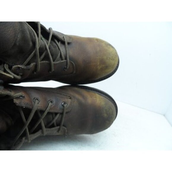 Timberland PRO Men's 6" Resistor Comp. Toe Work Boots A1224 Brown Size 13W - Picture 7 of 9